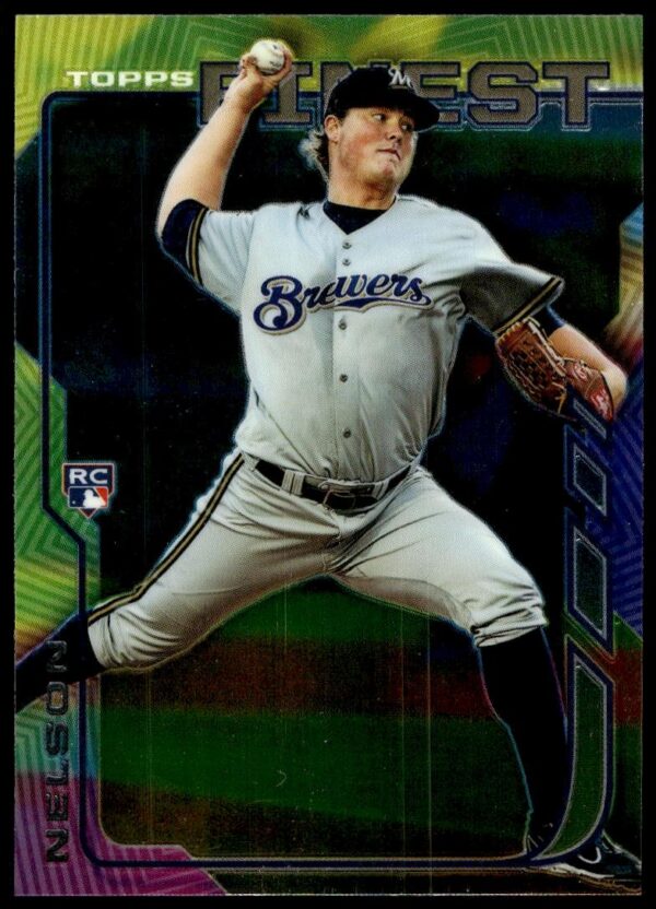 2014 Topps Finest Jimmy Nelson #10 (Front)