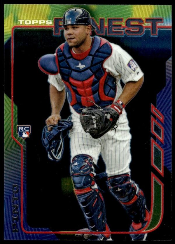 2014 Topps Finest Josmil Pinto #44 (Front)