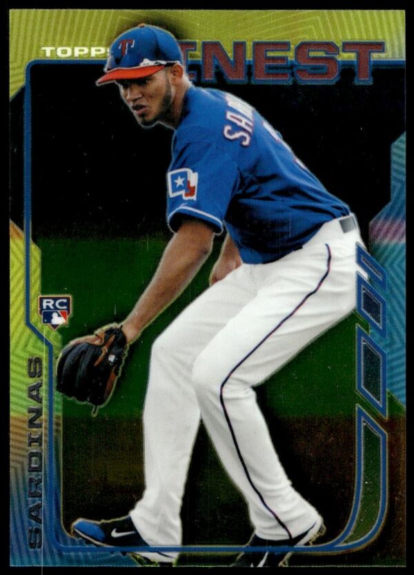 2014 Topps Finest Luis Sardinas #3 (Front)
