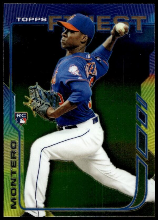 2014 Topps Finest Rafael Montero #26 (Front)
