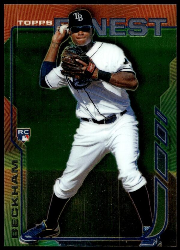 2014 Topps Finest Tim Beckham #7 (Front)