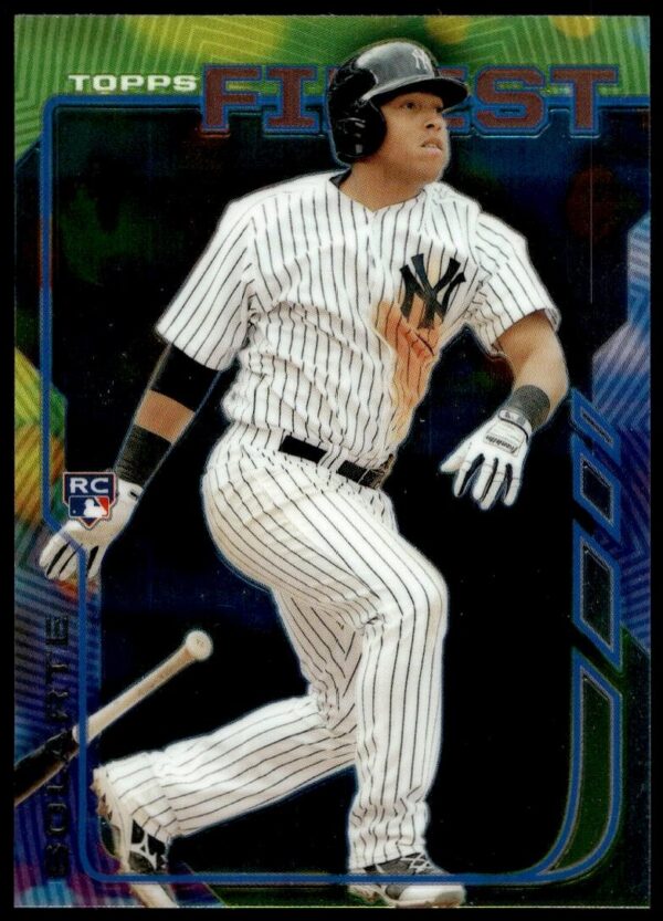 2014 Topps Finest Yangervis Solarte #63 (Front)
