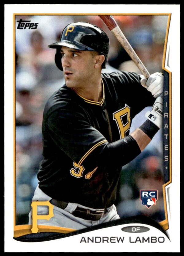 2014 Topps Series 1 Andrew Lambo #54 (Front)