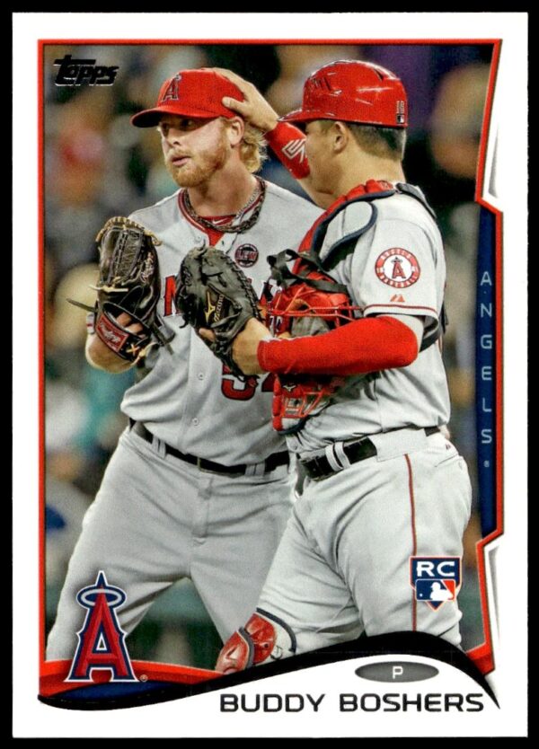 2014 Topps Series 1 Buddy Boshers #34 (Front)