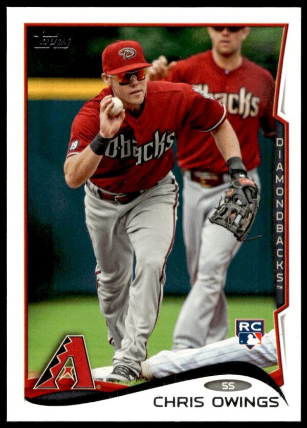 2014 Topps Series 1 Chris Owings #232 (Front)