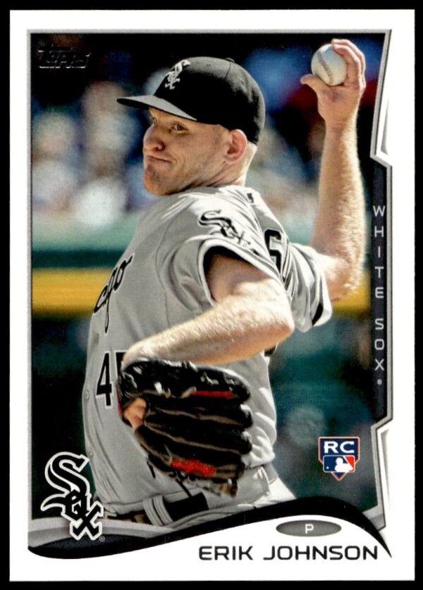 2014 Topps Series 1 Erik Johnson #178 (Front)