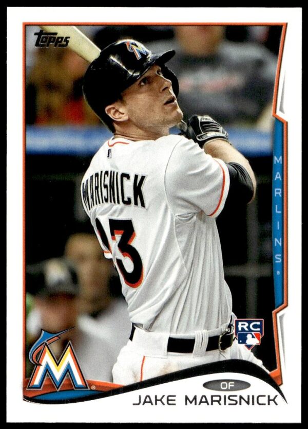 2014 Topps Series 1 Jake Marisnick #45 (Front)