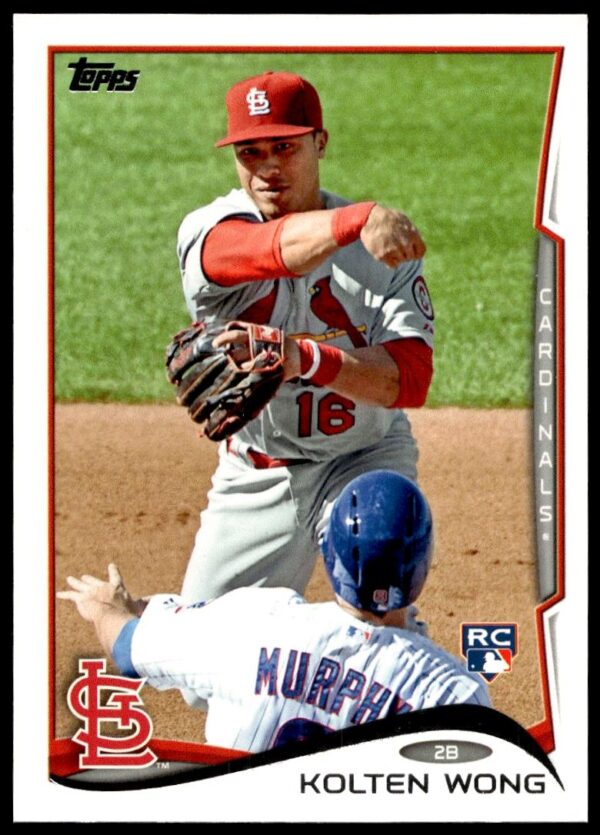 2014 Topps Series 1 Kolten Wong #46 (Front)