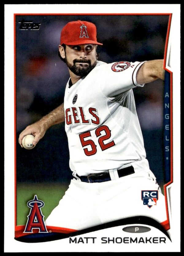 2014 Topps Series 1 Matt Shoemaker #163 (Front)