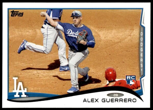 2014 Topps Series 2 Alex Guerrero #643 (Front)
