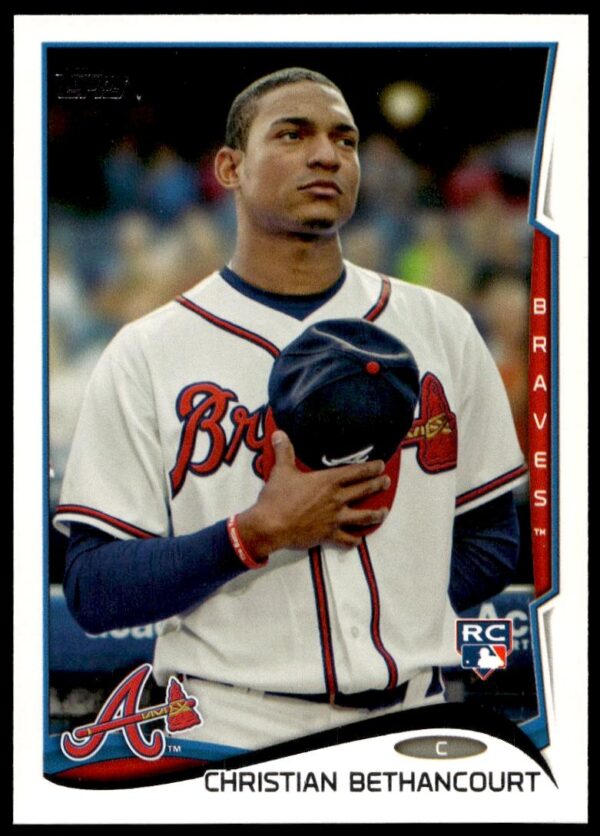 2014 Topps Series 2 Christian Bethancourt #447 (Front)