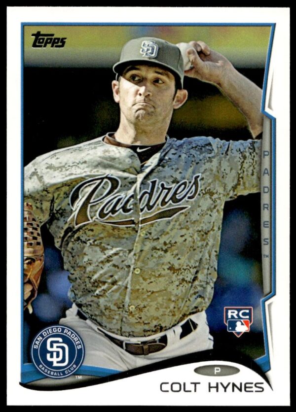 2014 Topps Series 2 Colt Hynes #563 (Front)