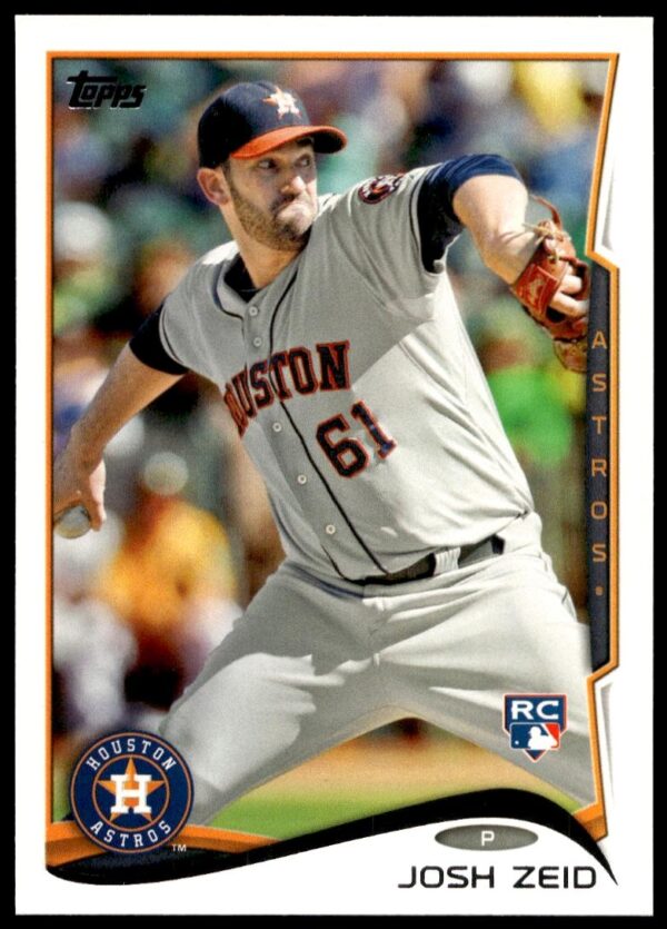 2014 Topps Series 2 Josh Zeid #542 (Front)