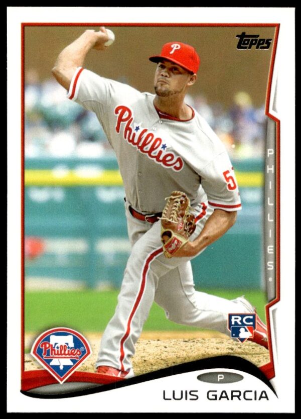 2014 Topps Series 2 Luis Garcia #451 (Front)