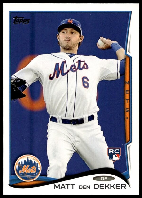 2014 Topps Series 2 Matt den Dekker #510 (Front)