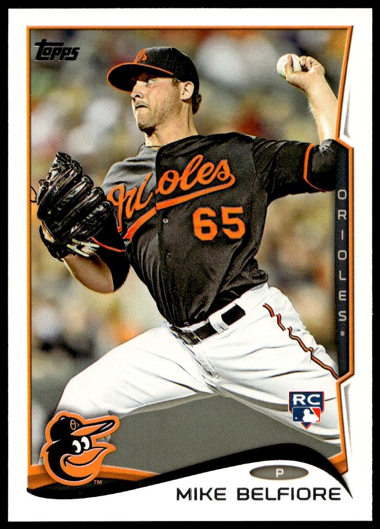 2014 Topps Series 2 Mike Belfiore #516 (Front)
