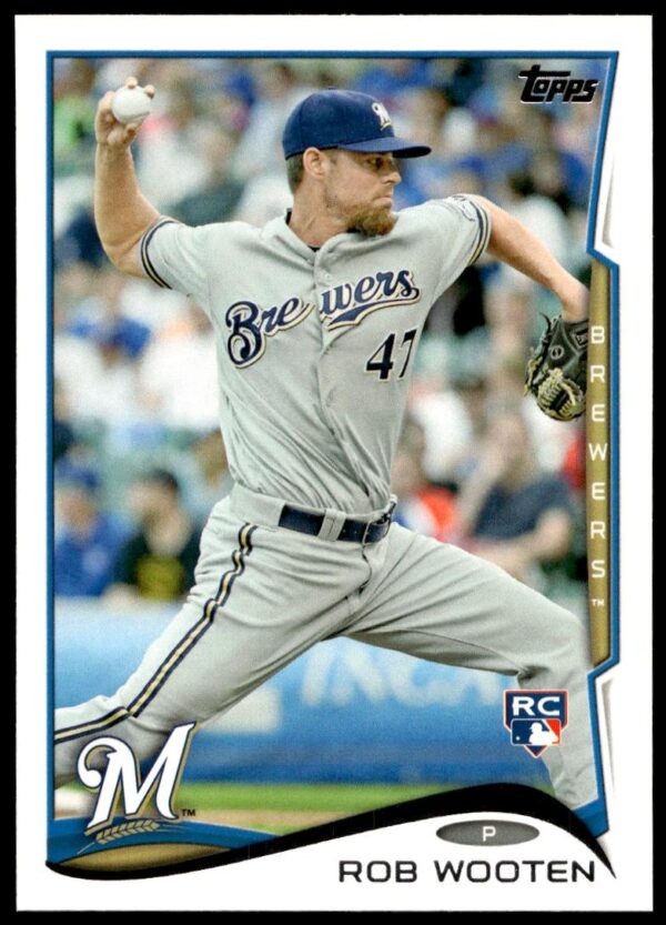 2014 Topps Series 2 Rob Wooten #494 (Front)