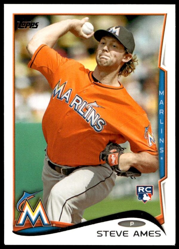 2014 Topps Series 2 Steve Ames #577 (Front)