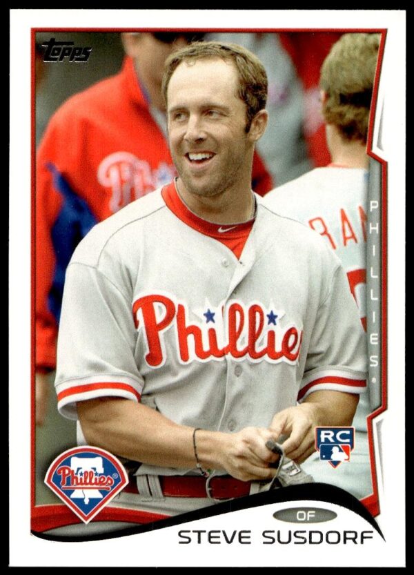 2014 Topps Series 2 Steve Susdorf #498 (Front)
