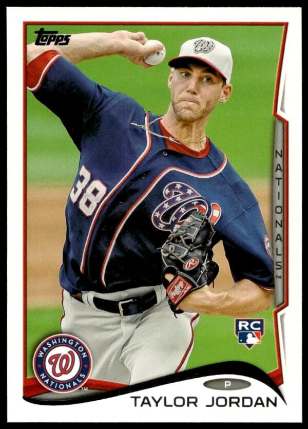 2014 Topps Series 2 Taylor Jordan #374 (Front)