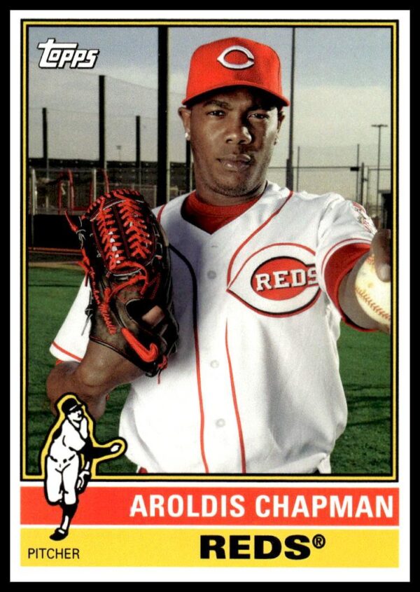 2015 Topps Archives Aroldis Chapman #164 (Front)