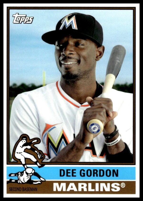 2015 Topps Archives Dee Gordon #143 (Front)
