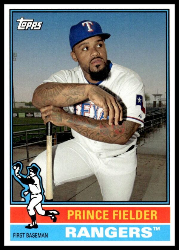 2015 Topps Archives Prince Fielder #191 (Front)