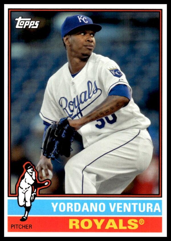 2015 Topps Archives Yordano Ventura #144 (Front)