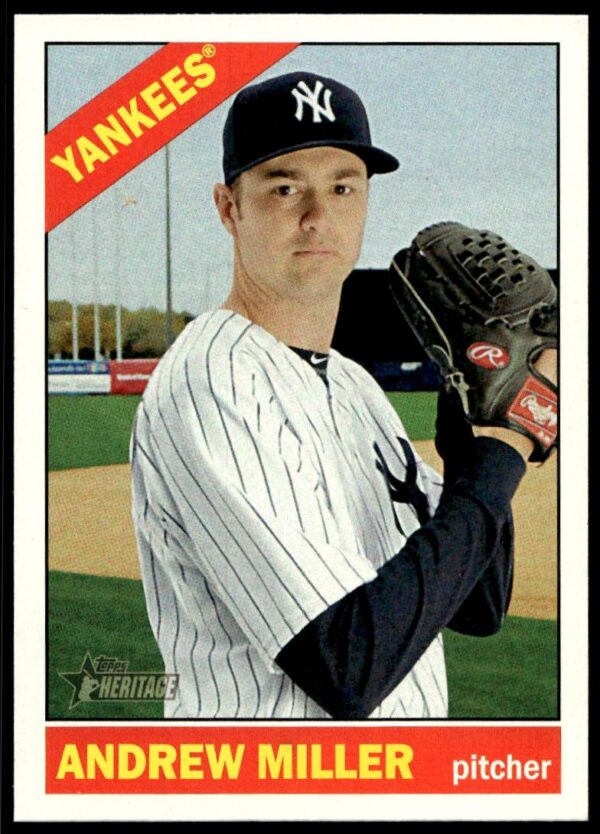 2015 Topps Heritage Andrew Miller #711 (Front)