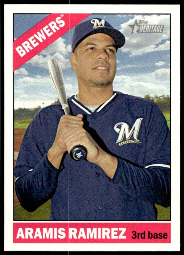 2015 Topps Heritage Aramis Ramirez #321 (Front)
