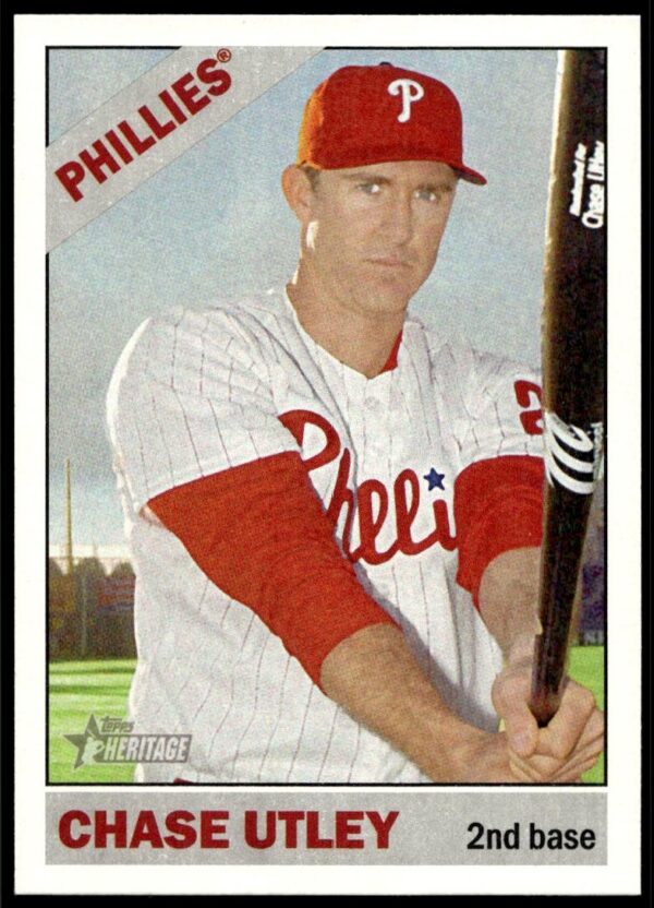 2015 Topps Heritage Chase Utley #170 (Front)