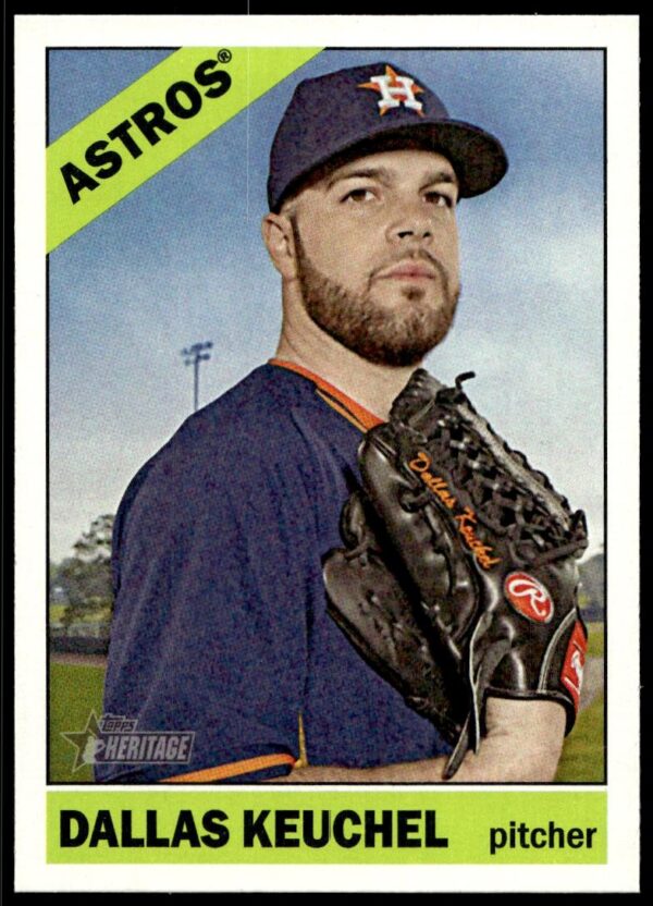 2015 Topps Heritage Dallas Keuchel #349 (Front)