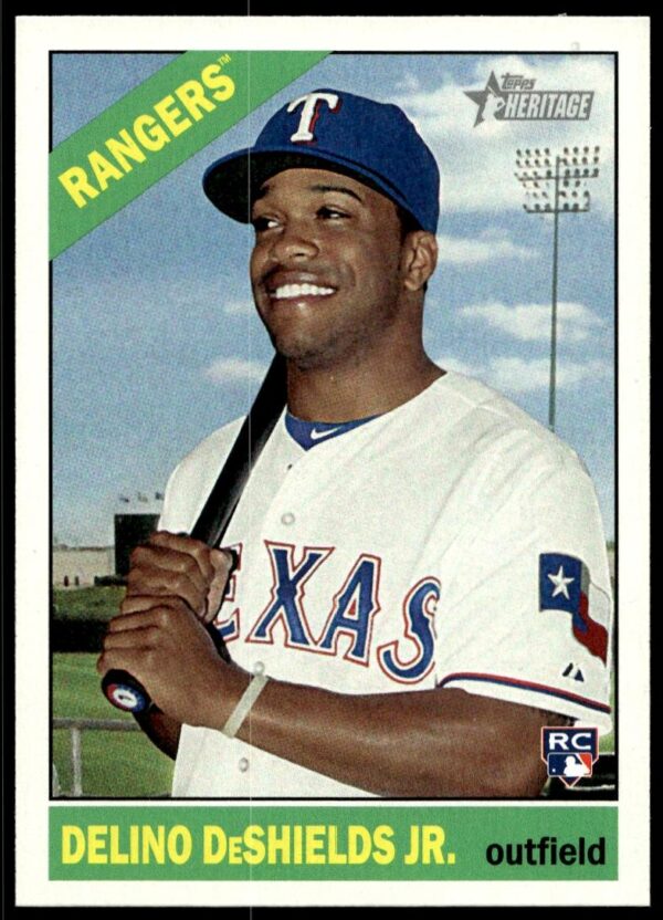 2015 Topps Heritage Delino DeShields Jr. #699 (Front)