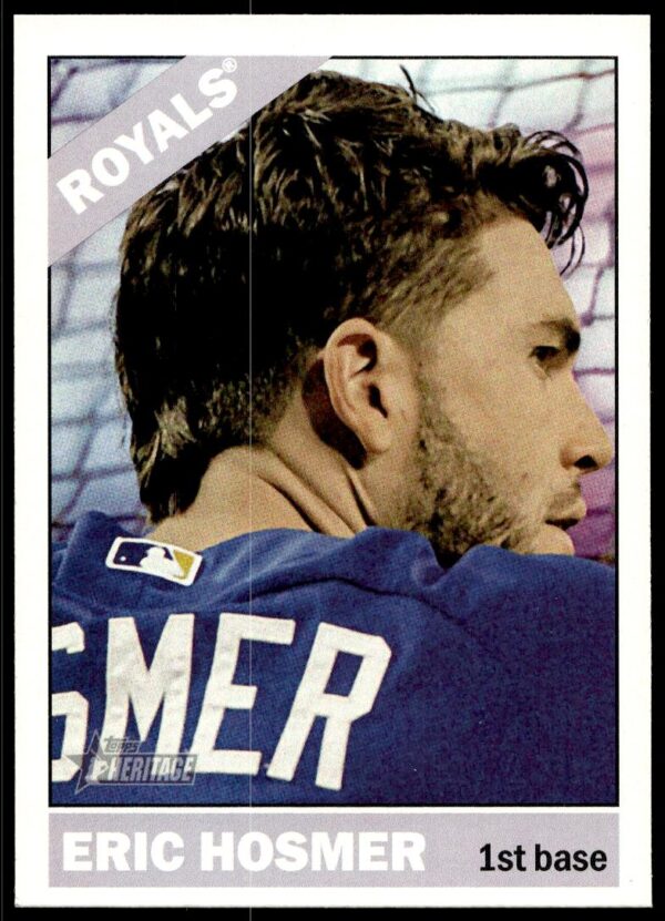 2015 Topps Heritage Eric Hosmer #381 (Front)