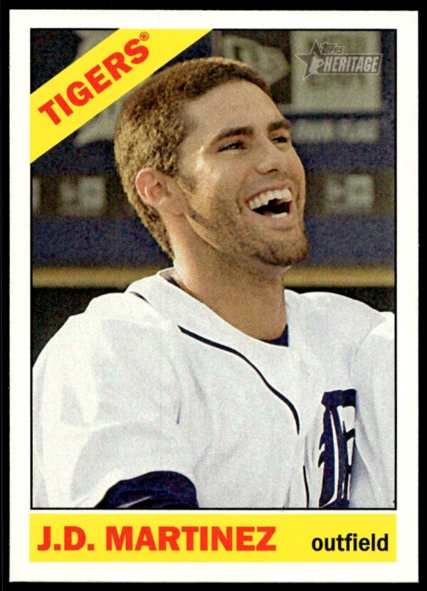 2015 Topps Heritage J.D. Martinez #20 (Front)