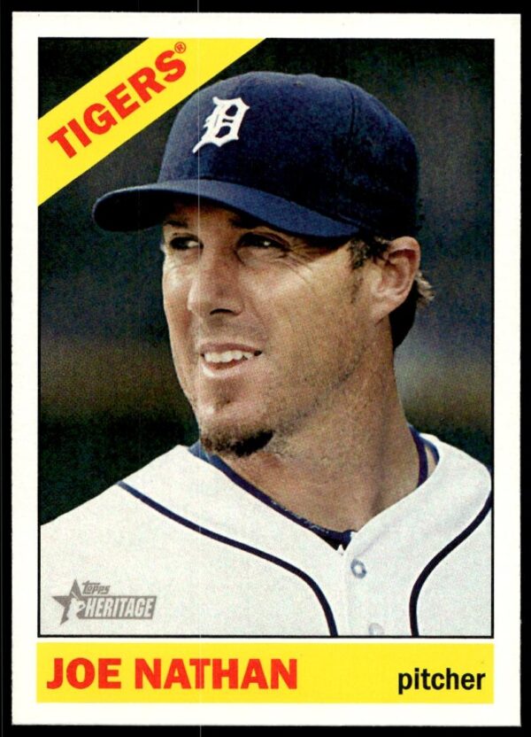 2015 Topps Heritage Joe Nathan #143 (Front)