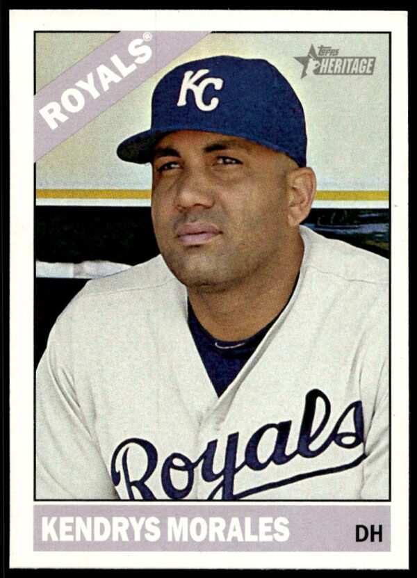2015 Topps Heritage Kendrys Morales #242 (Front)