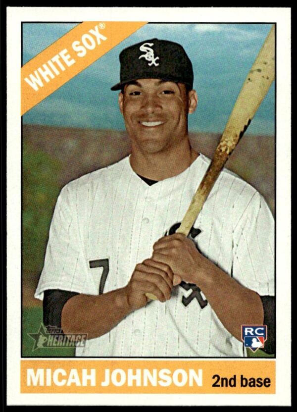 2015 Topps Heritage Micah Johnson #617 (Front)