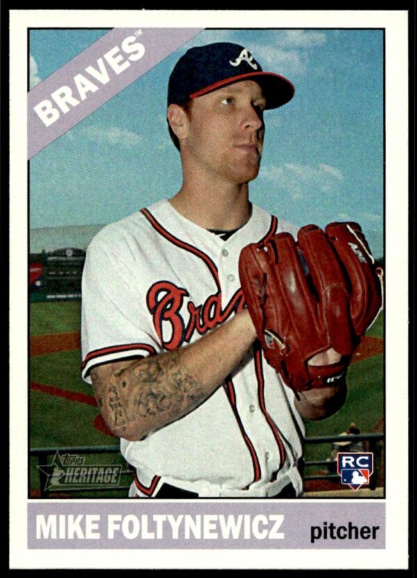 2015 Topps Heritage Mike Foltynewicz #719 (Front)