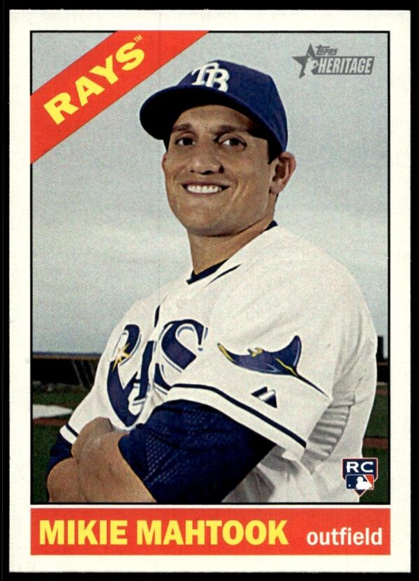 2015 Topps Heritage Mikie Mahtook #568 (Front)
