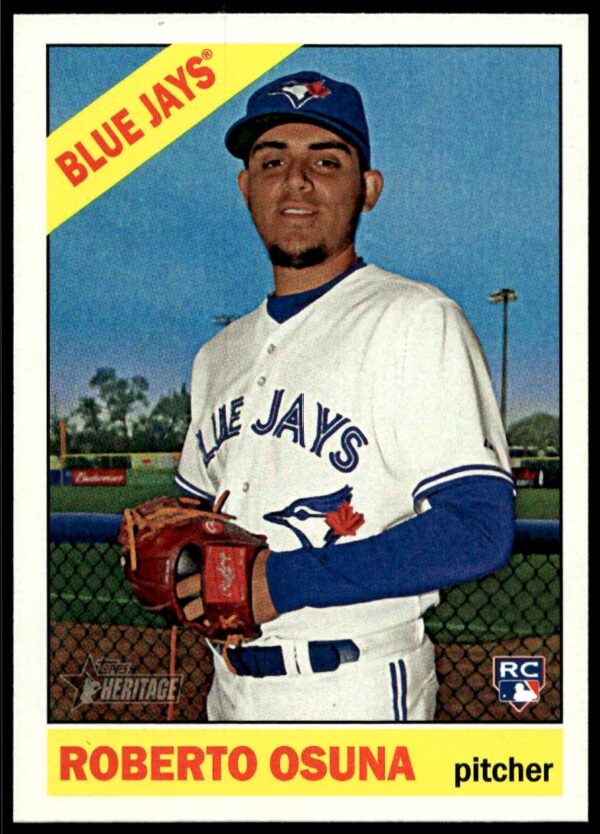2015 Topps Heritage Roberto Osuna #591 (Front)