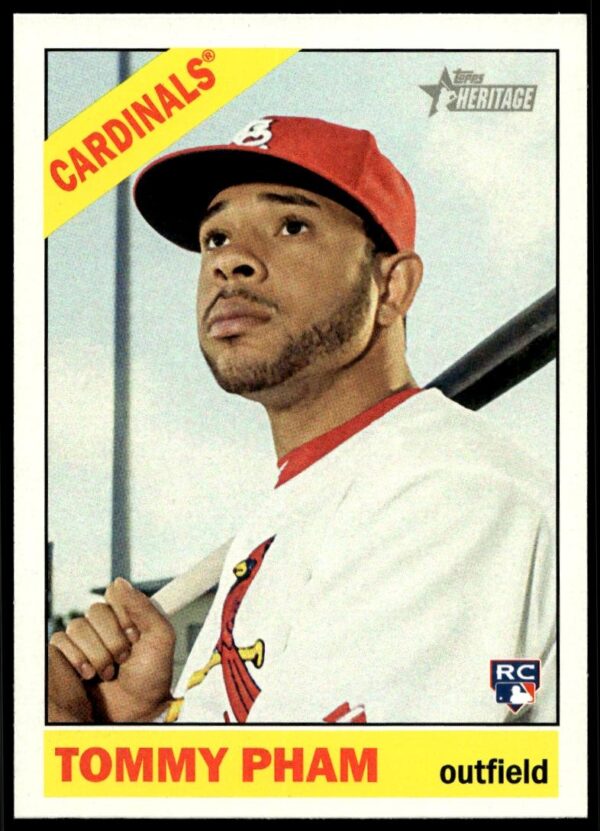 2015 Topps Heritage Tommy Pham #567 (Front)