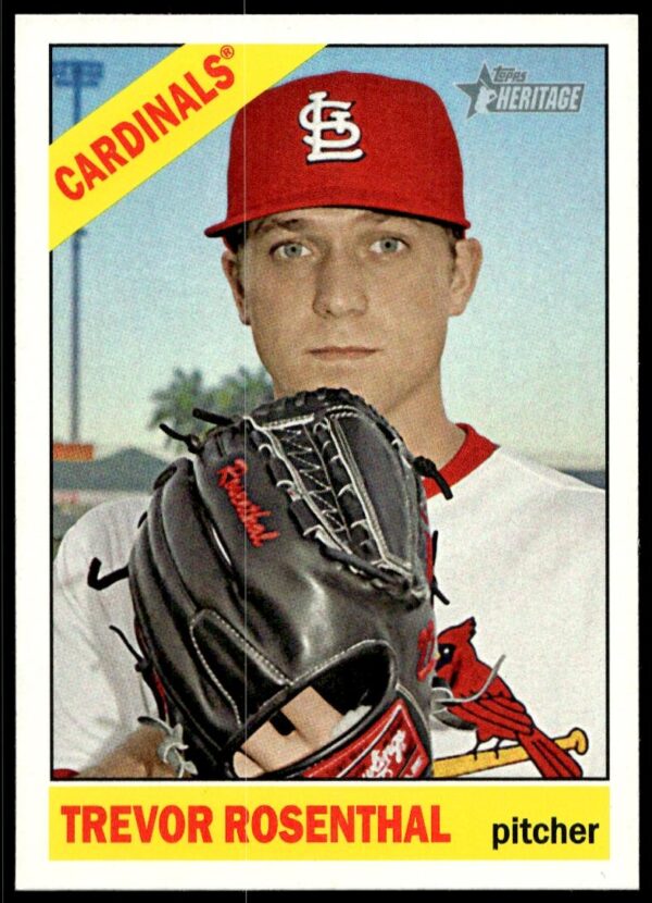 2015 Topps Heritage Trevor Rosenthal #119 (Front)
