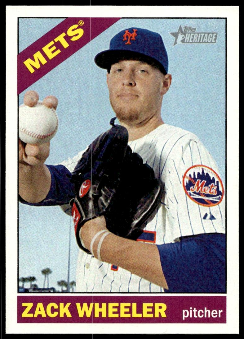 2015 Topps Heritage Zack Wheeler #361 (Front)