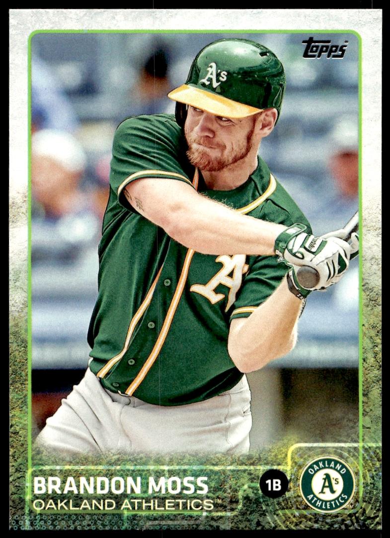 2015 Topps Series 1 Brandon Moss #35 (Front)