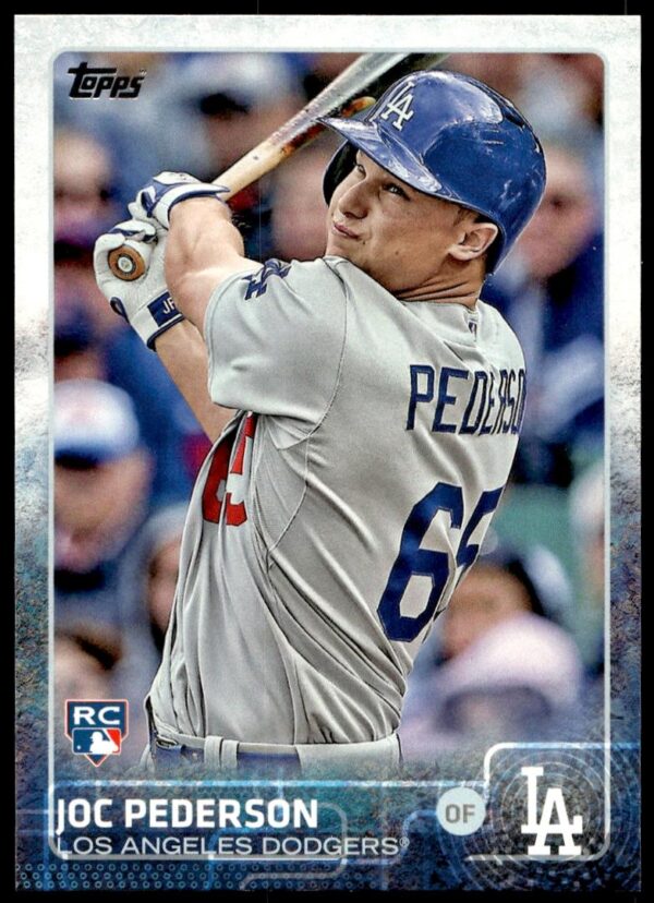 2015 Topps Series 1 Joc Pederson #192 (Front)