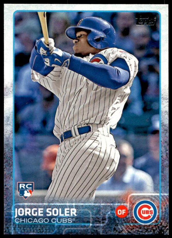 2015 Topps Series 1 Jorge Soler #108 (Front)