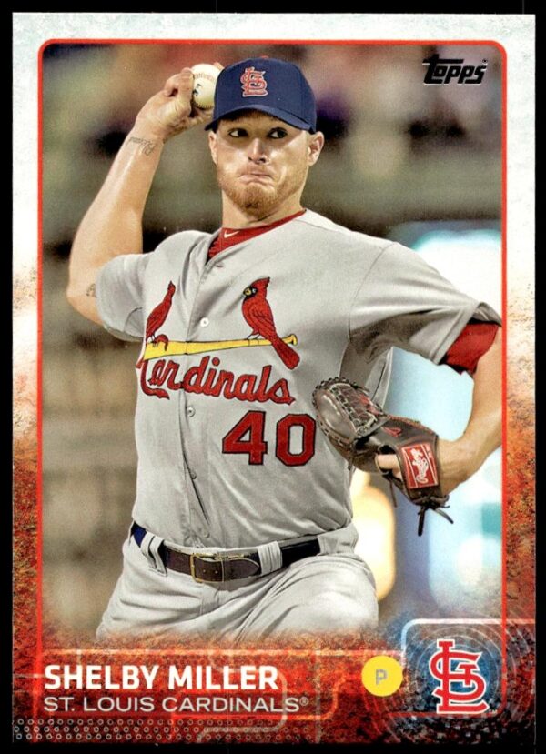 2015 Topps Series 1 Shelby Miller #220 (Front)