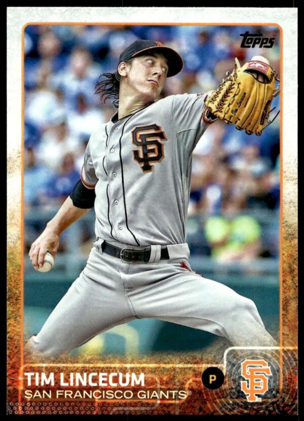 2015 Topps Series 1 Tim Lincecum #138 (Front)