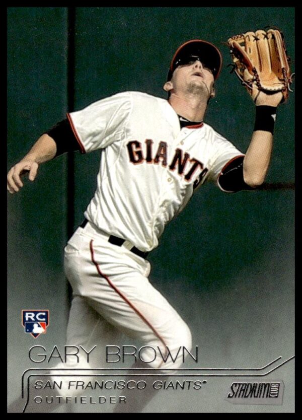 2015 Topps Stadium Club Gary Brown #173 (Front)